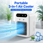 🔥 Last Day 49% OFF – Portable Air Conditioner | 3-in-1 Cooling Fan with Mist & 2-Speed Airflow