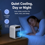 🔥 Last Day 49% OFF – Portable Air Conditioner | 3-in-1 Cooling Fan with Mist & 2-Speed Airflow