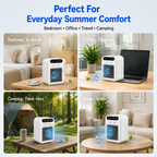 🔥 Last Day 49% OFF – Portable Air Conditioner | 3-in-1 Cooling Fan with Mist & 2-Speed Airflow