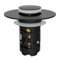 🚿 Smart Sink Drain Stopper – 3-in-1 Pop-Up Strainer with Hair Catcher & Filter Basket
