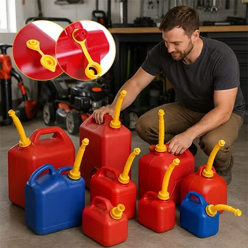 ⛽ Flexible Gas Can Spout Replacement Kit – Anti-Leak Nozzle Upgrade for Cleaner Refueling 🔧