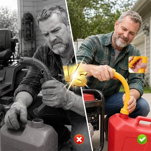 ⛽ Flexible Gas Can Spout Replacement Kit – Anti-Leak Nozzle Upgrade for Cleaner Refueling 🔧
