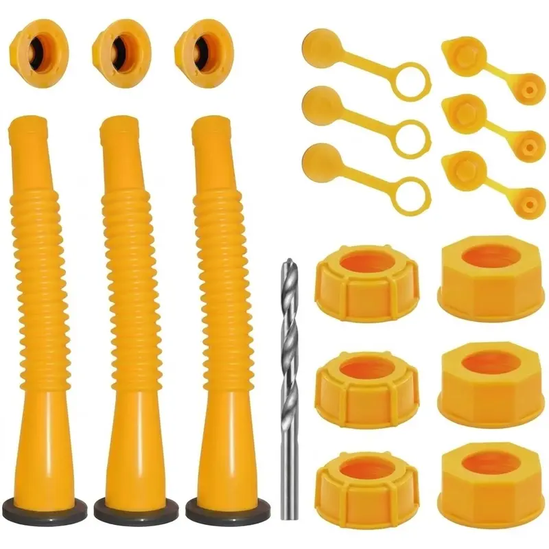 ⛽ Flexible Gas Can Spout Replacement Kit – Anti-Leak Nozzle Upgrade for Cleaner Refueling 🔧