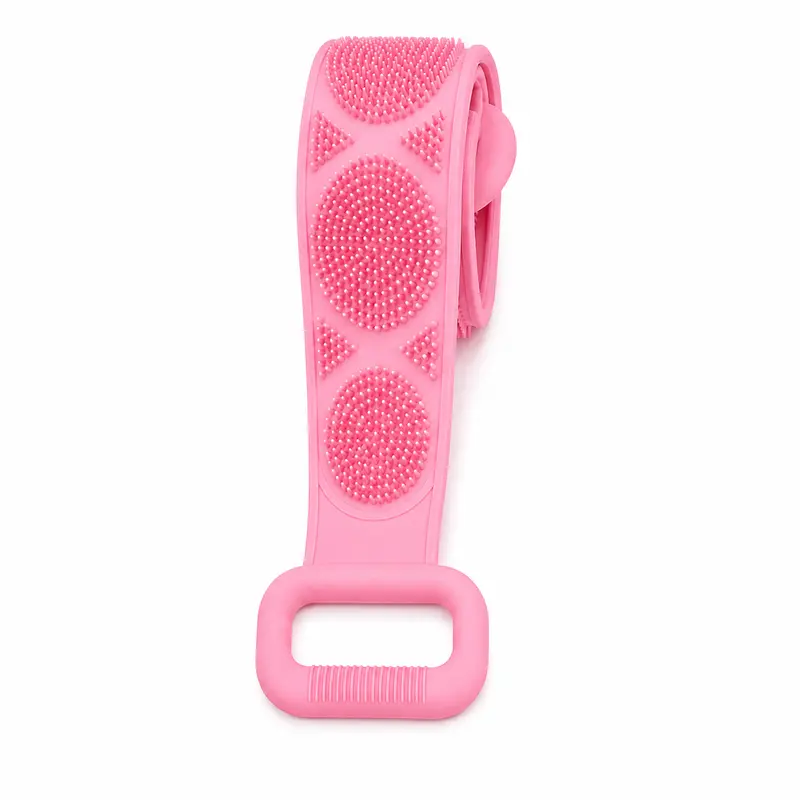 🛁 2-in-1 Silicone Exfoliating Bath Brush | Deep Clean Body Scrubber