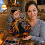 ✨🎃 DIY Halloween Pearl Art Hanging Ornament Kit 👻