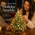🎄✨ DIY Beaded Christmas Tree Kit – Create Your Own Sparkling Holiday Decor 🎅